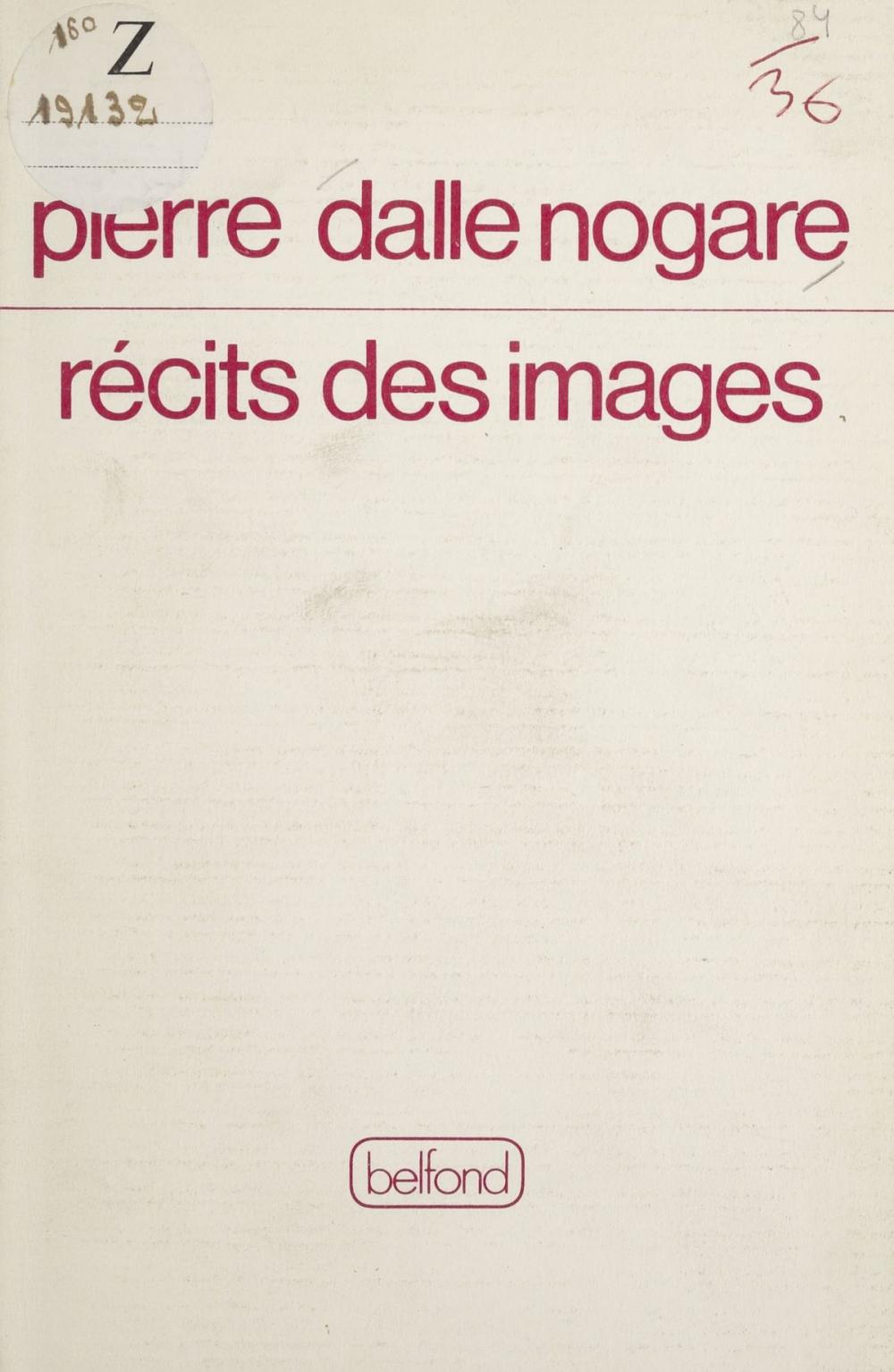 Big bigCover of Récits des images