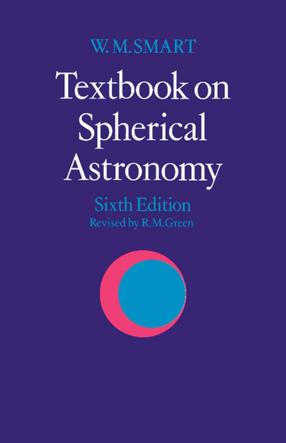 Big bigCover of Textbook on Spherical Astronomy