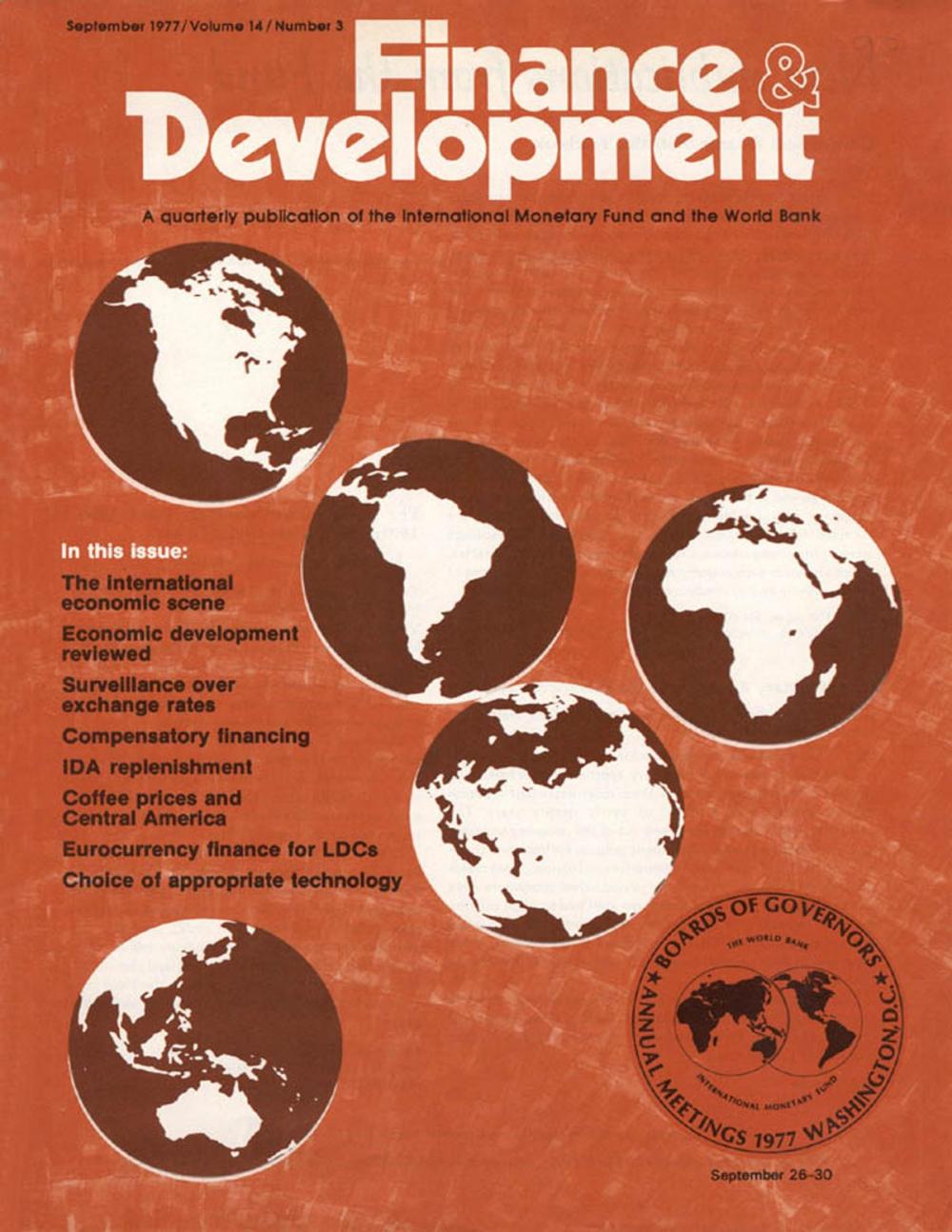 Big bigCover of Finance & Development, September 1977