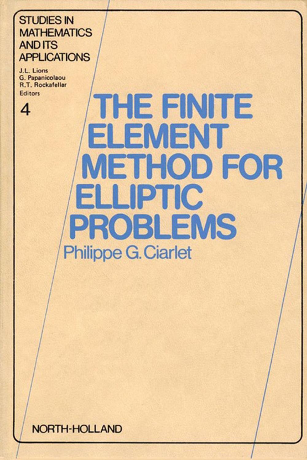 Big bigCover of The Finite Element Method for Elliptic Problems