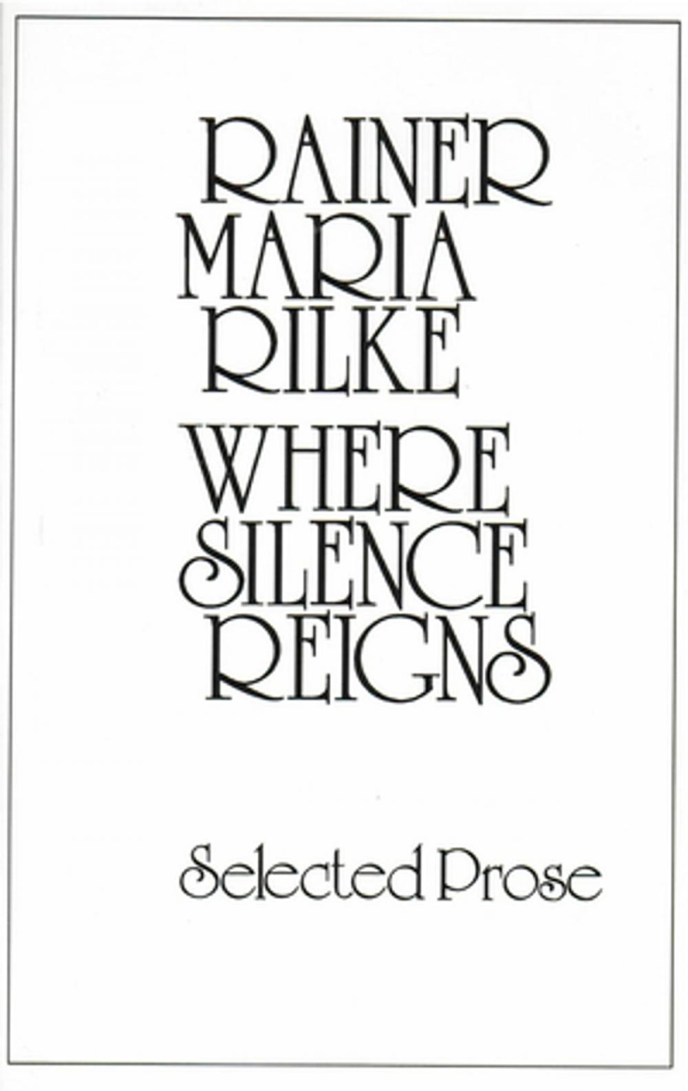 Big bigCover of Where Silence Reigns