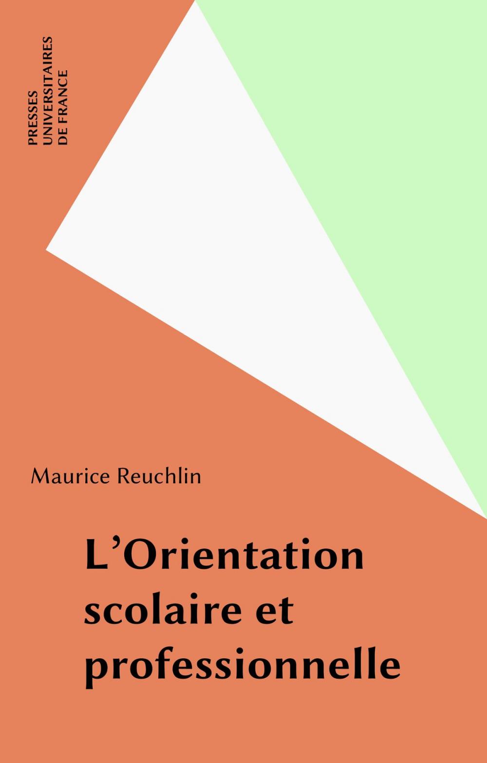 Big bigCover of L'Orientation scolaire et professionnelle