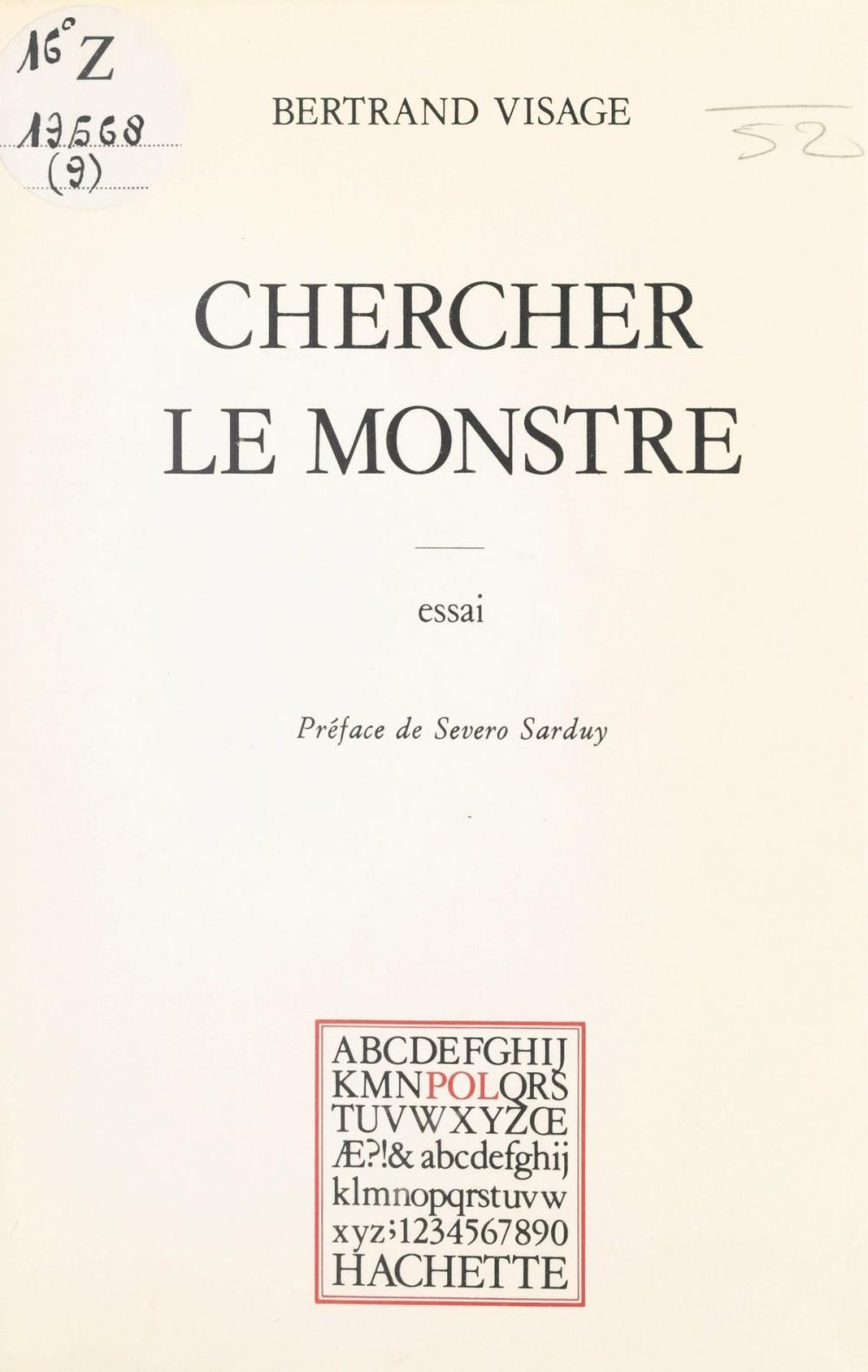 Big bigCover of Chercher le monstre