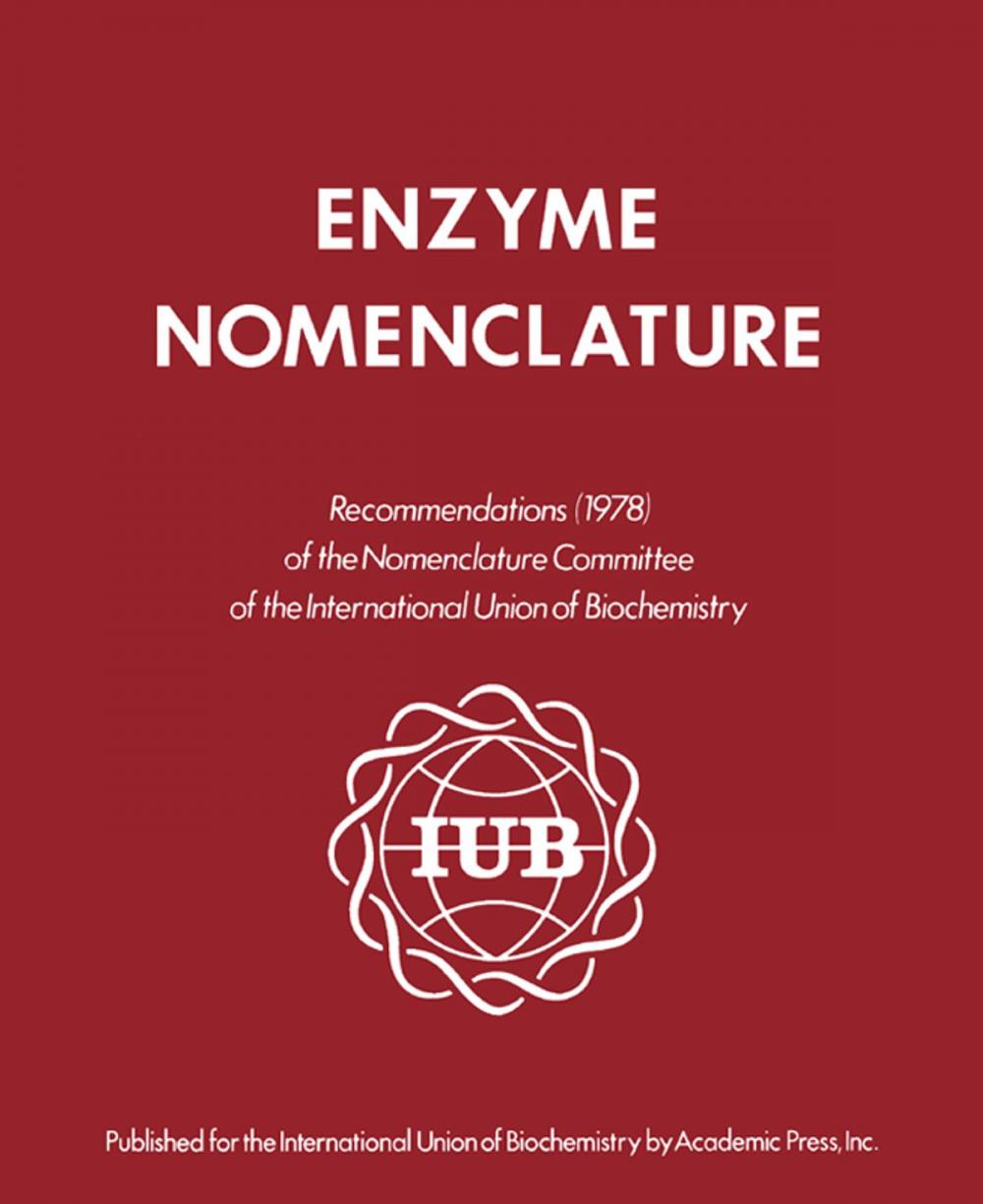 Big bigCover of Enzyme Nomenclature 1978