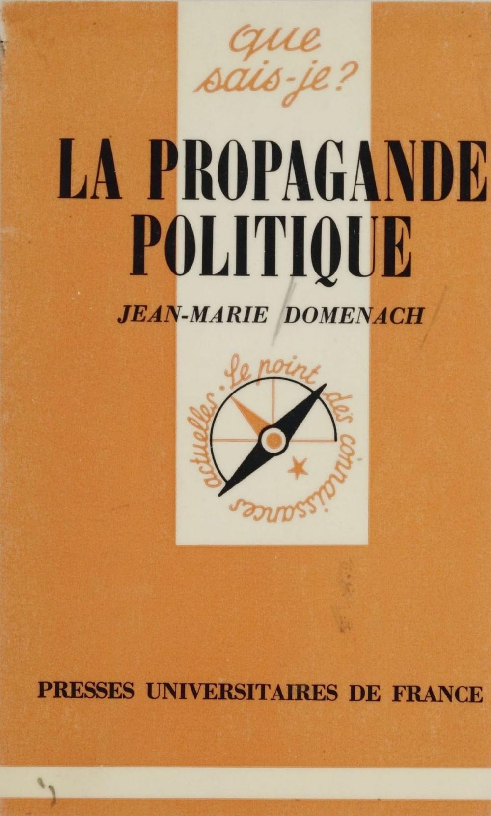 Big bigCover of La Propagande politique