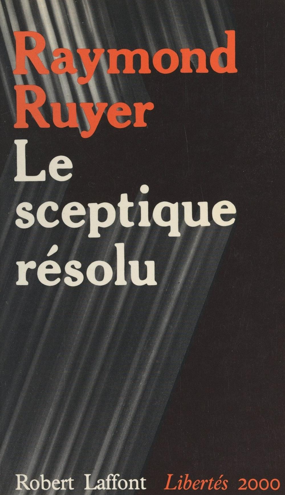 Big bigCover of Le sceptique résolu