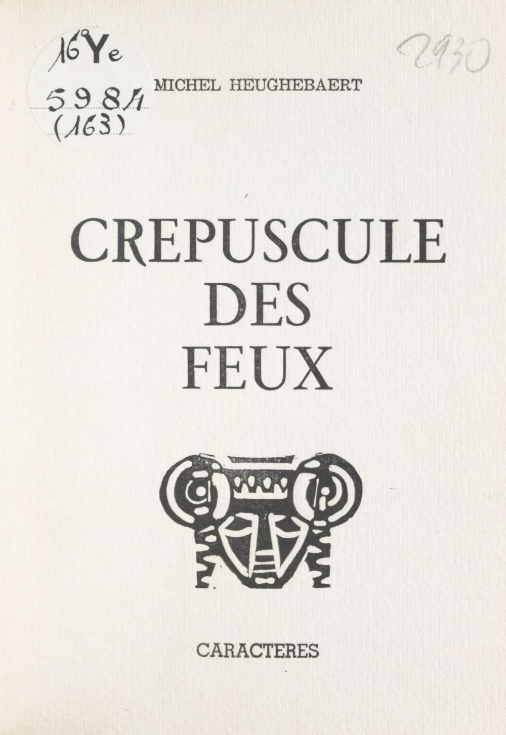 Big bigCover of Crépuscule des feux