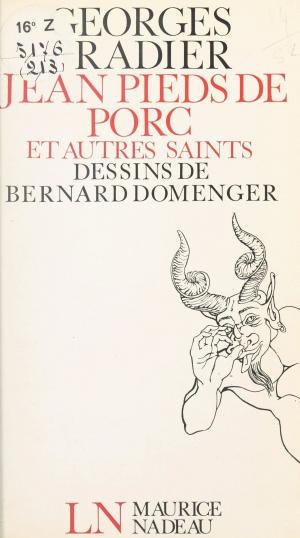 Book cover of Jean Pieds-de-Porc et autres saints