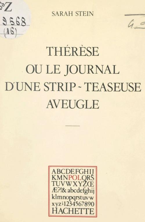 Cover of the book Thérèse by Sarah Stein, Paul Otchakovsky-Laurens, (Hachette) réédition numérique FeniXX