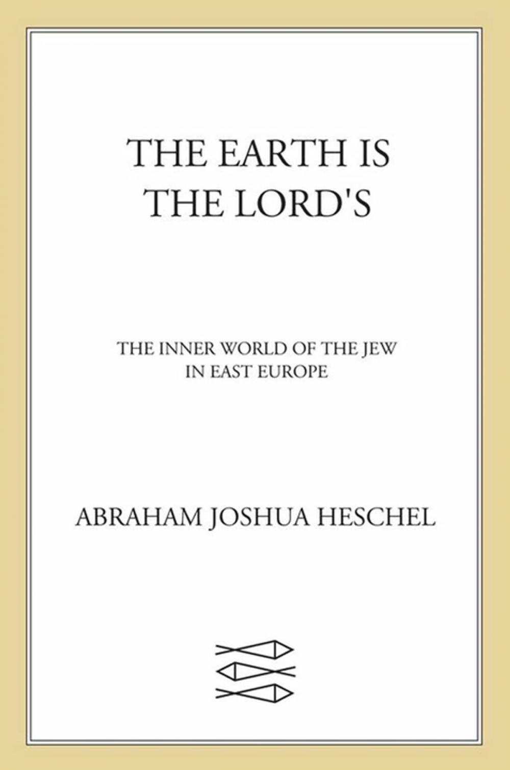 Big bigCover of The Earth Is the Lord's