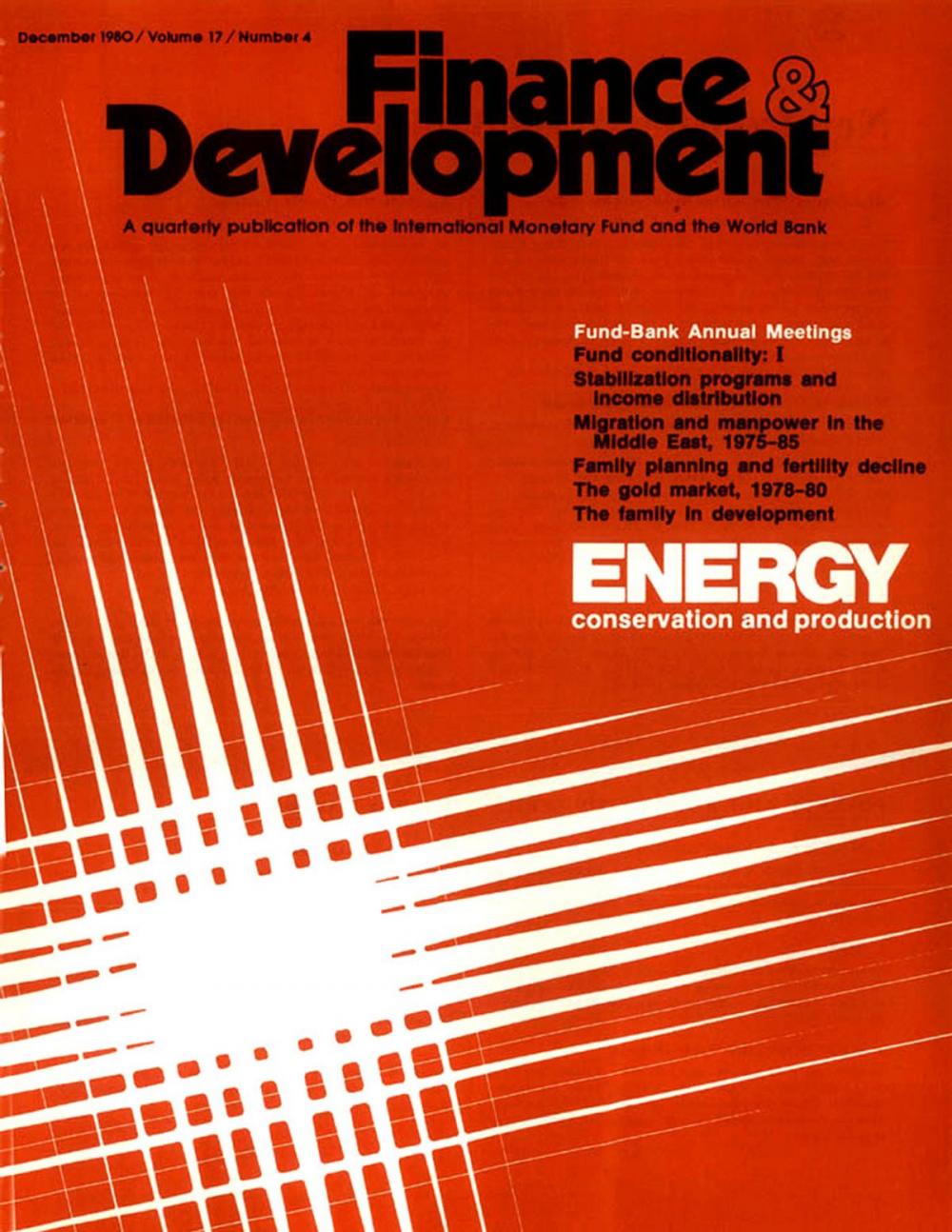 Big bigCover of Finance & Development, December 1980