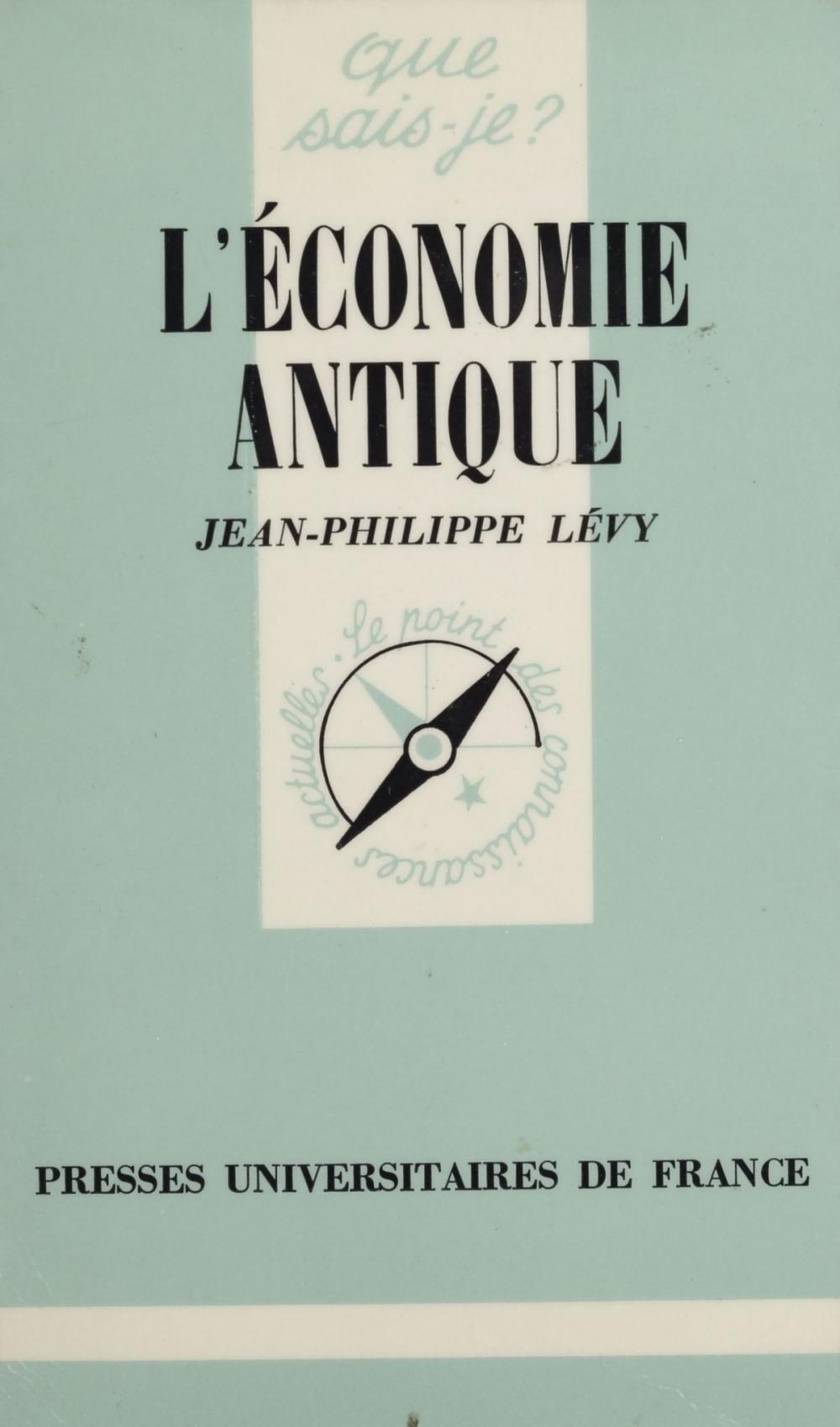 Big bigCover of L'Économie antique