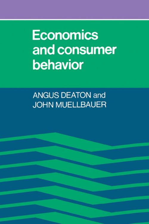 Cover of the book Economics and Consumer Behavior by Angus Deaton, John Muellbauer, Cambridge University Press