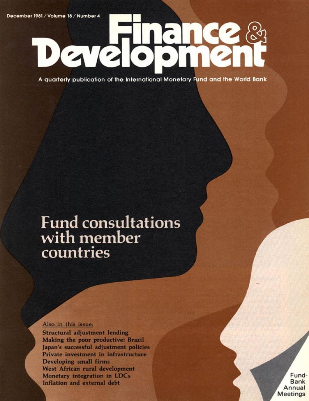 Big bigCover of Finance & Development, December 1981