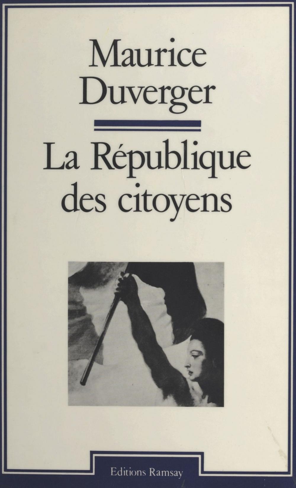 Big bigCover of La République des citoyens