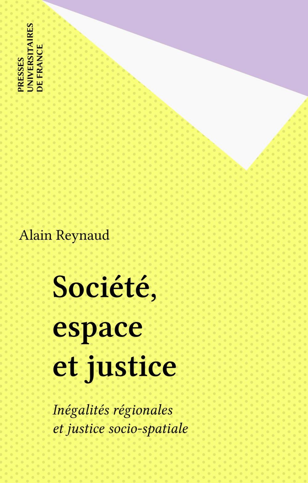 Big bigCover of Société, espace et justice