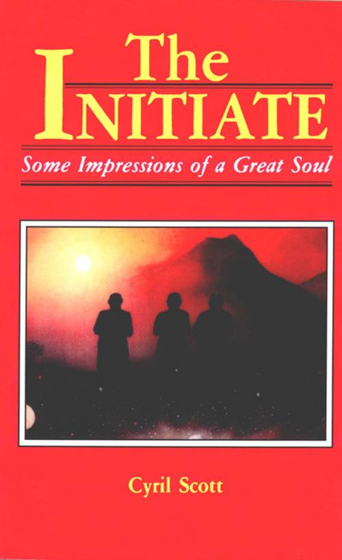 Cover of the book The Initiate by Cyril Scott, Red Wheel Weiser