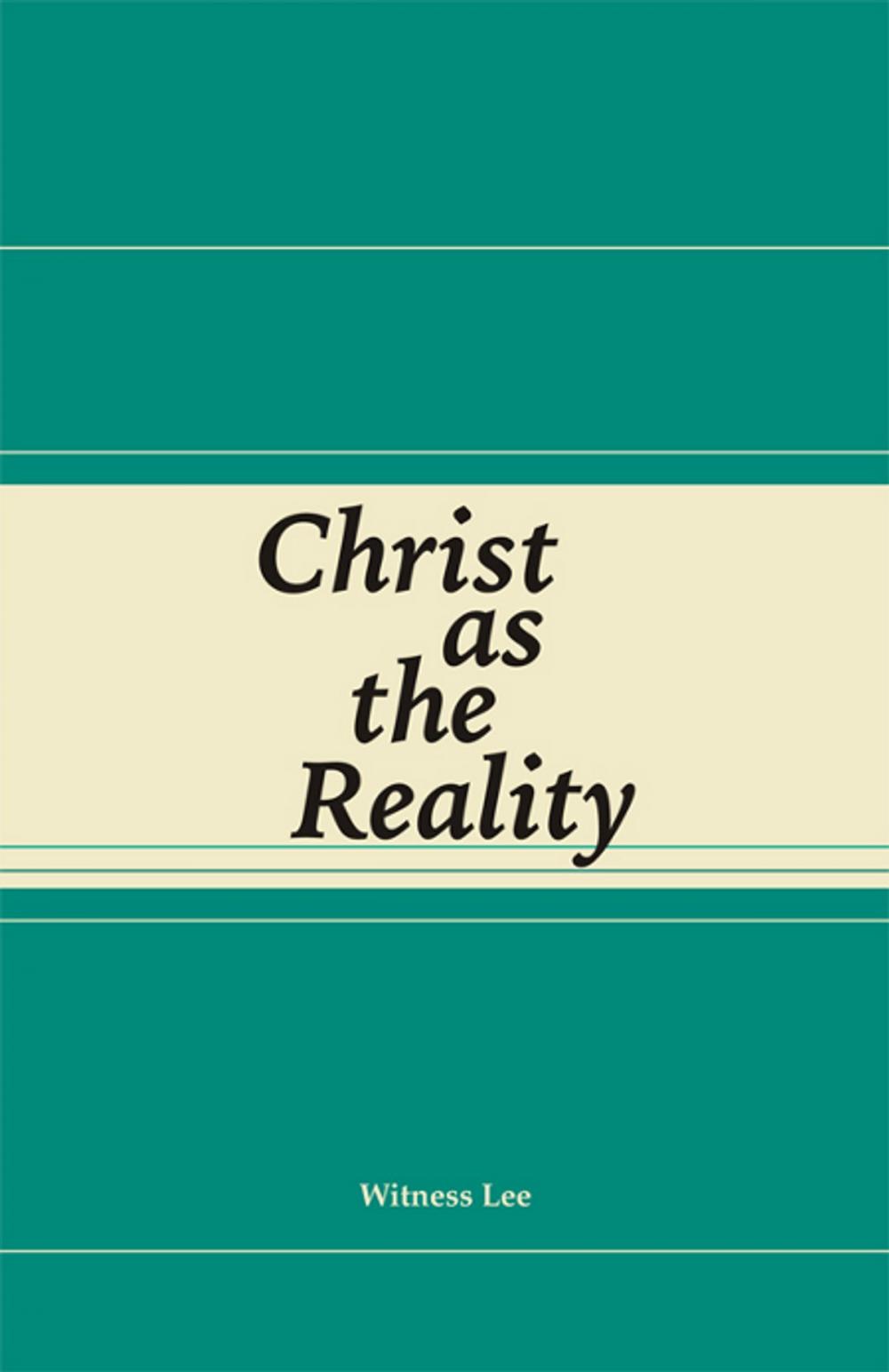 Big bigCover of Christ as the Reality