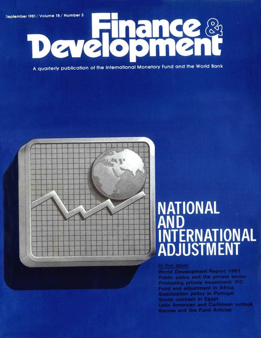 Big bigCover of Finance & Development, September 1981