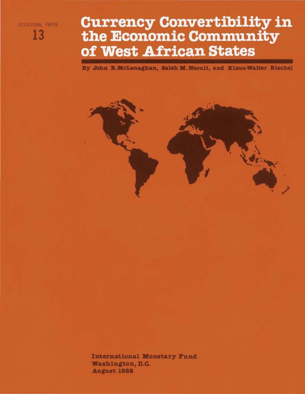 Big bigCover of Currency Convertibility in the Economic Community of West African States