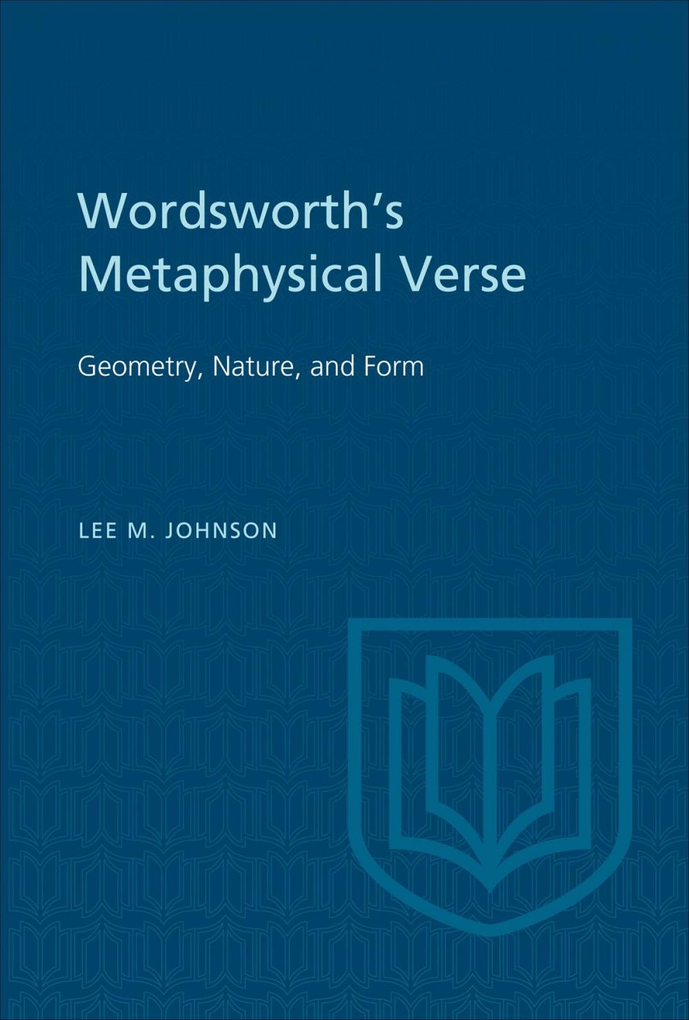 Big bigCover of Wordsworth's Metaphysical Verse