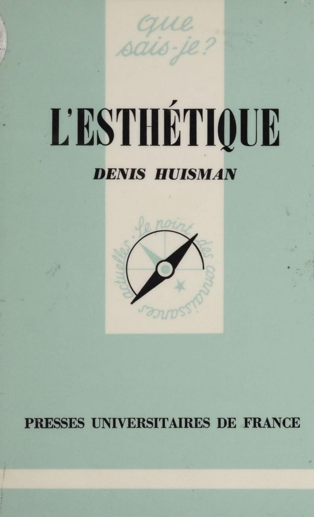 Big bigCover of L'Esthétique