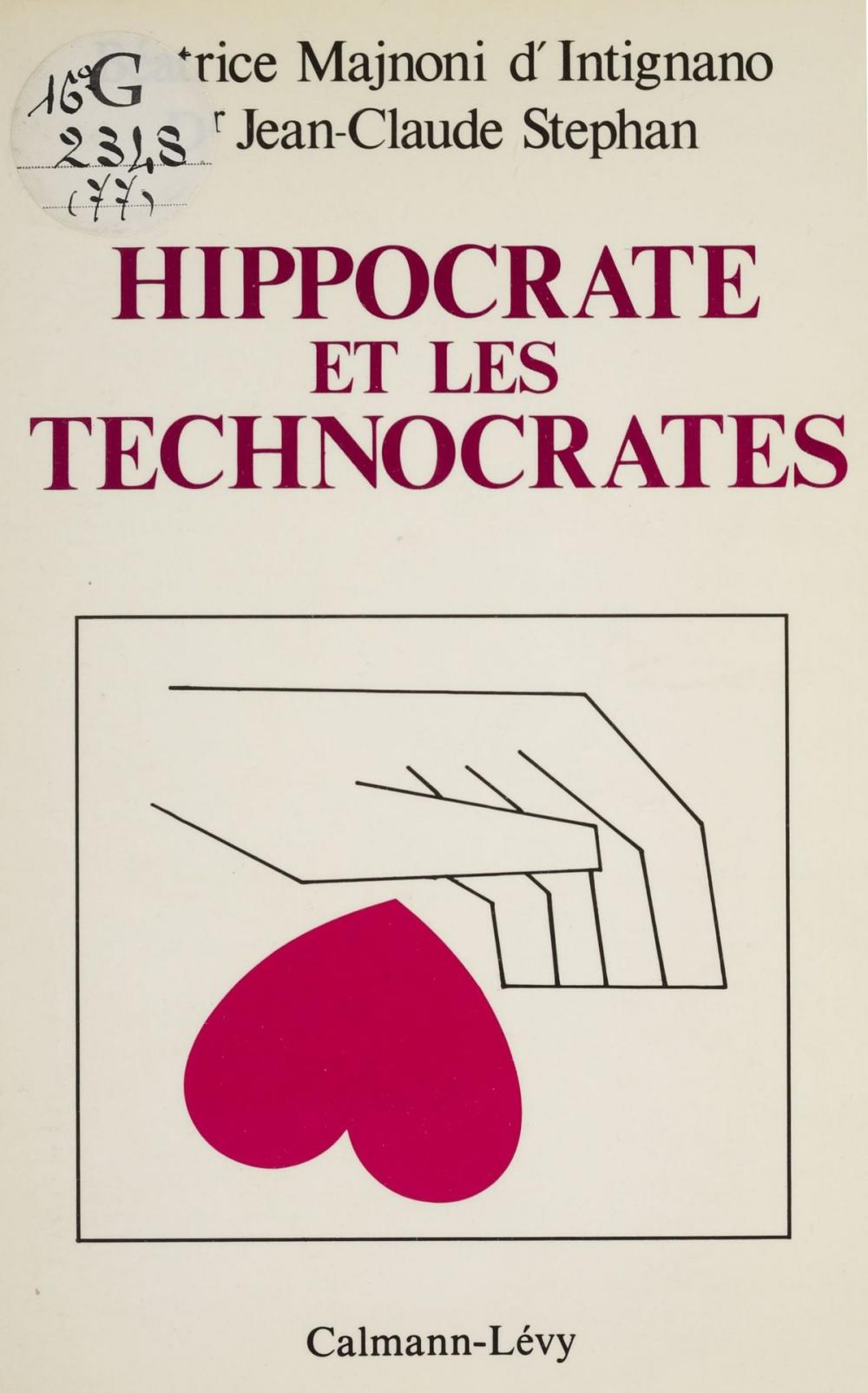 Big bigCover of Hippocrate et les technocrates