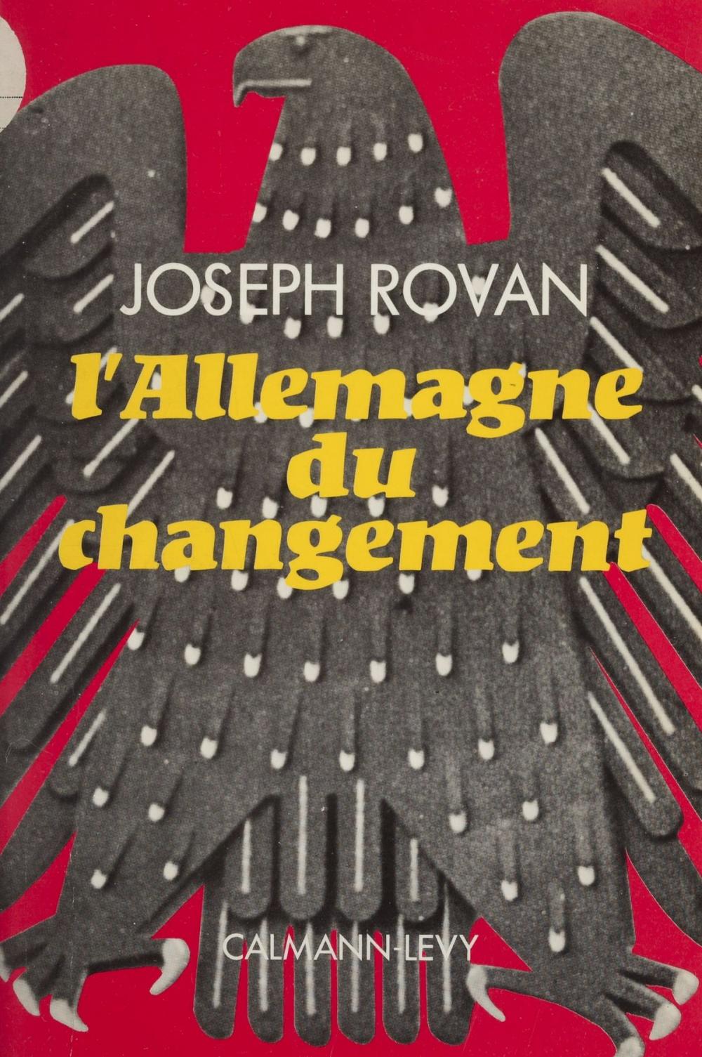 Big bigCover of L'Allemagne du changement