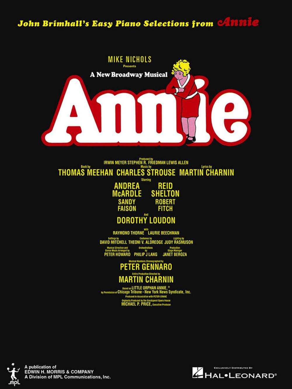 Big bigCover of Annie (Broadway) Songbook