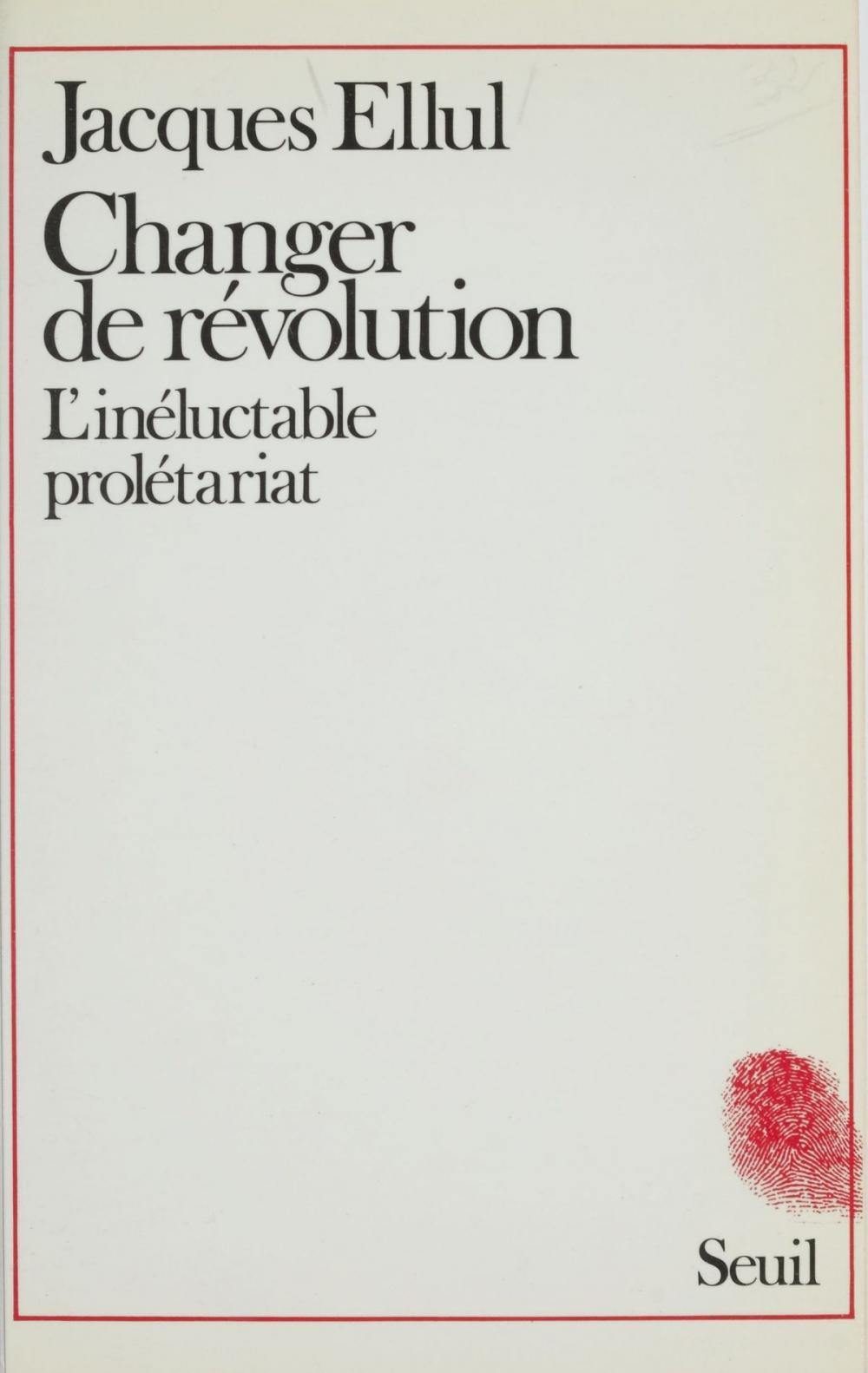 Big bigCover of Changer de révolution