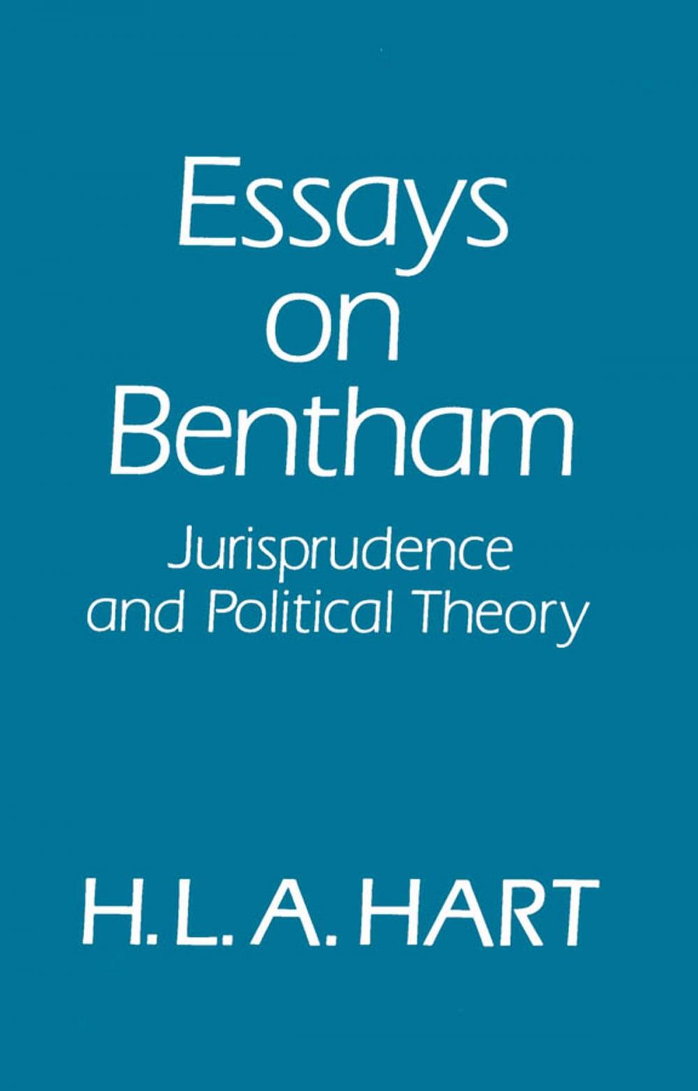 Big bigCover of Essays on Bentham