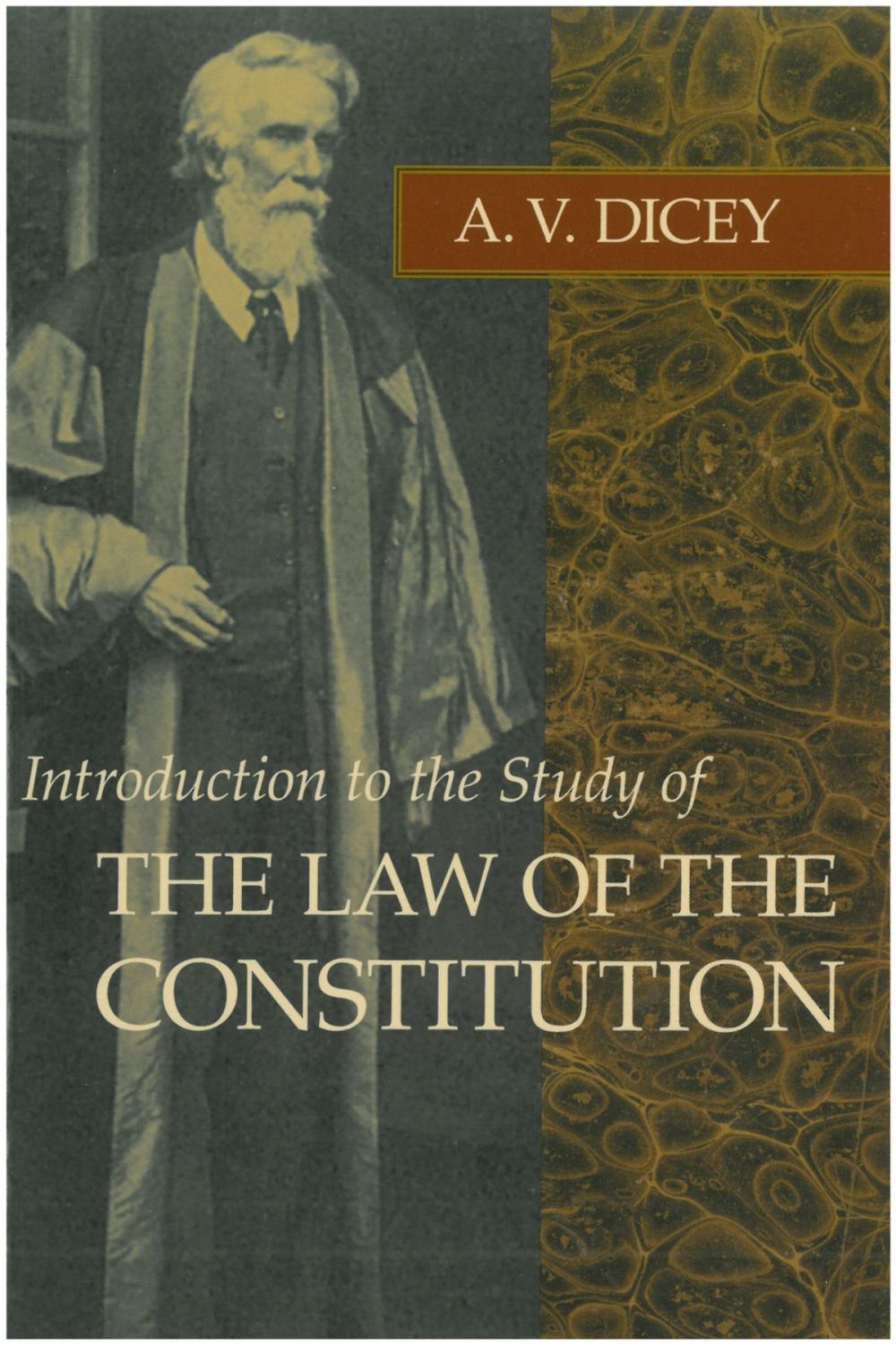 Big bigCover of Introduction to the Study of the Law of the Constitution