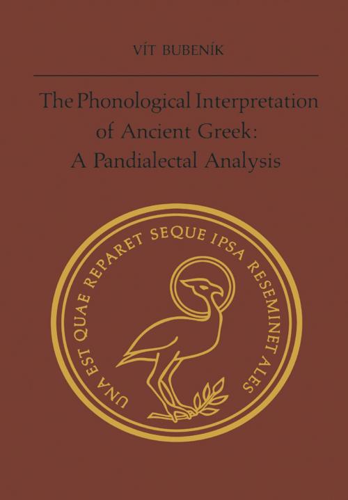 Cover of the book The Phonological Interpretation of Ancient Greek by Vit Bubenik, University of Toronto Press, Scholarly Publishing Division