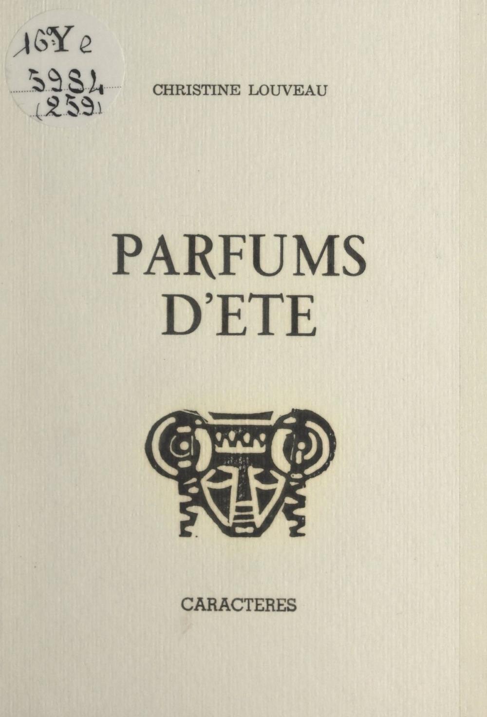 Big bigCover of Parfums d'été