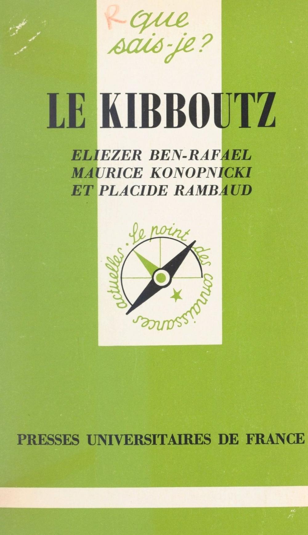 Big bigCover of Le kibboutz