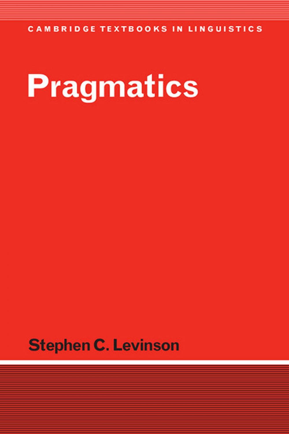 Big bigCover of Pragmatics