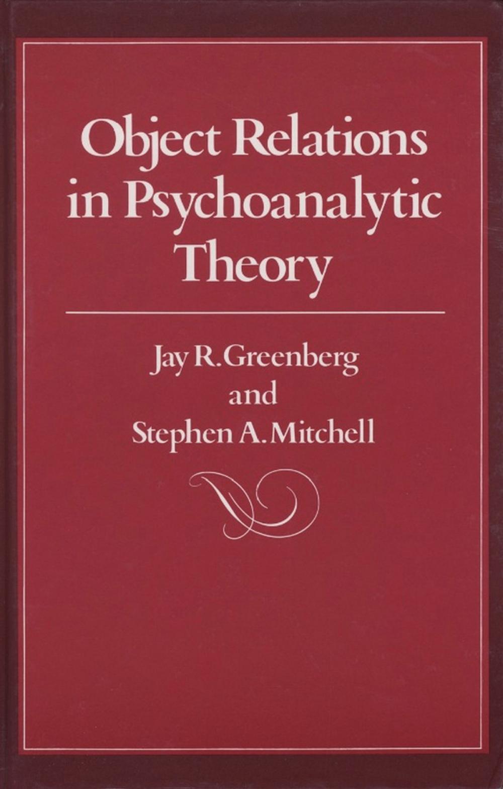 Big bigCover of Object Relations in Psychoanalytic Theory