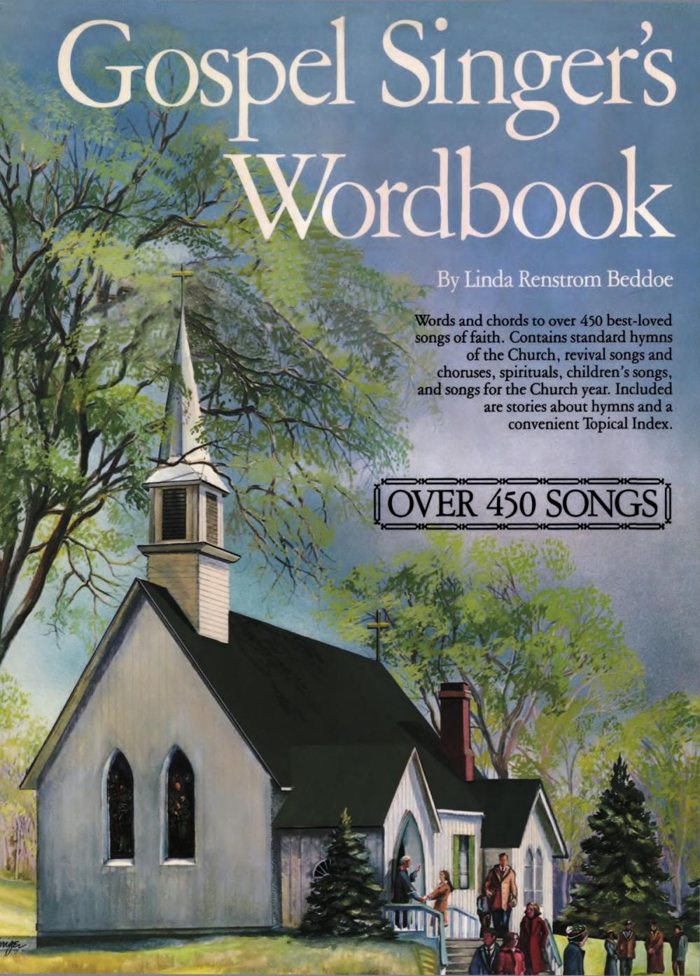 Big bigCover of Gospel Singer's Wordbook