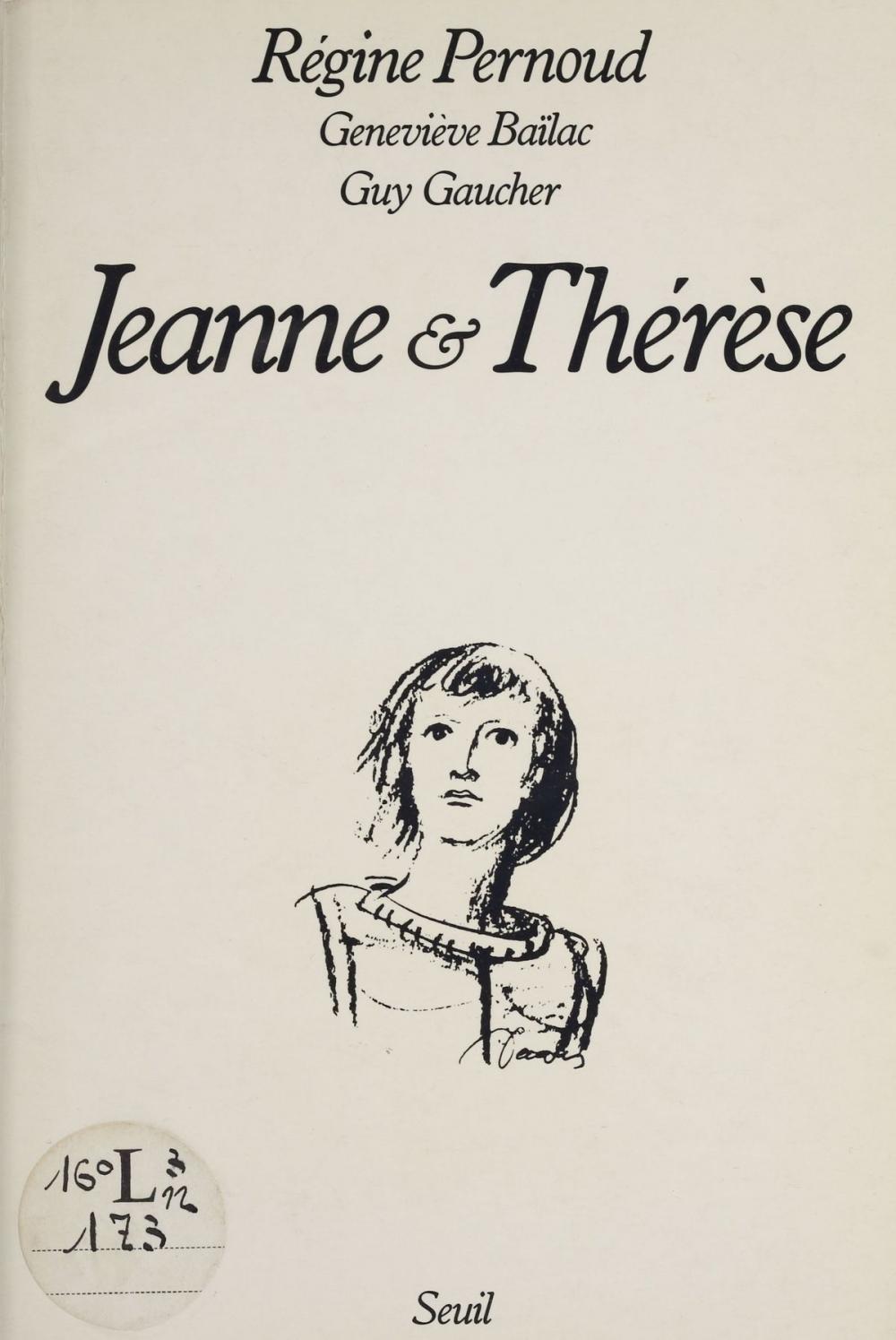 Big bigCover of Jeanne et Thérèse