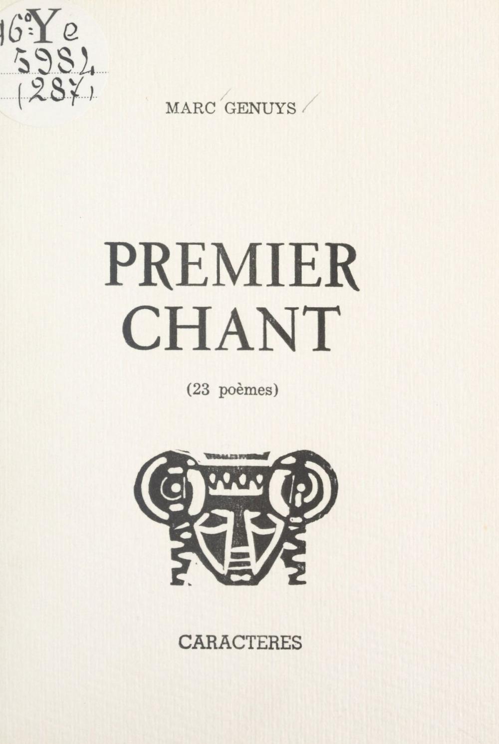 Big bigCover of Premier chant