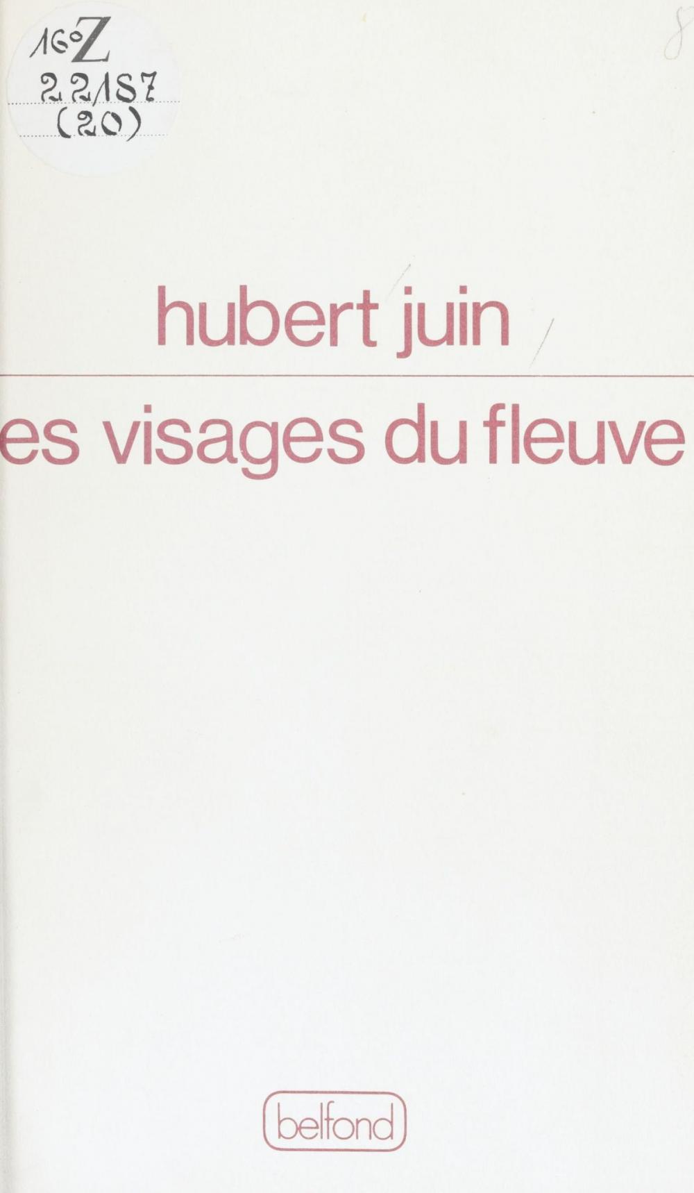 Big bigCover of Les Visages du fleuve