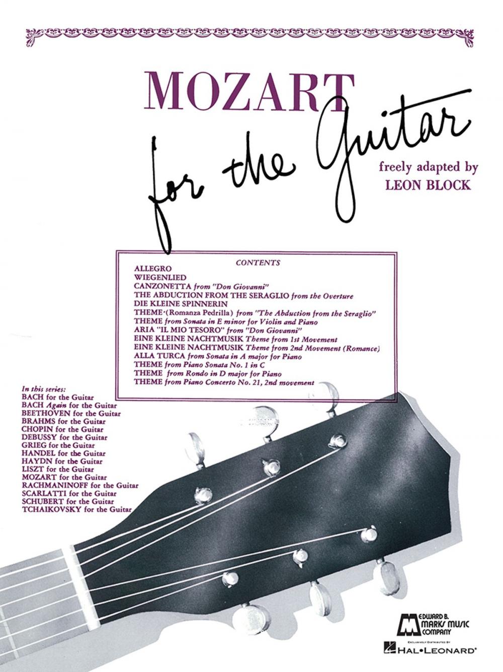 Big bigCover of Mozart for Guitar (Songbook)