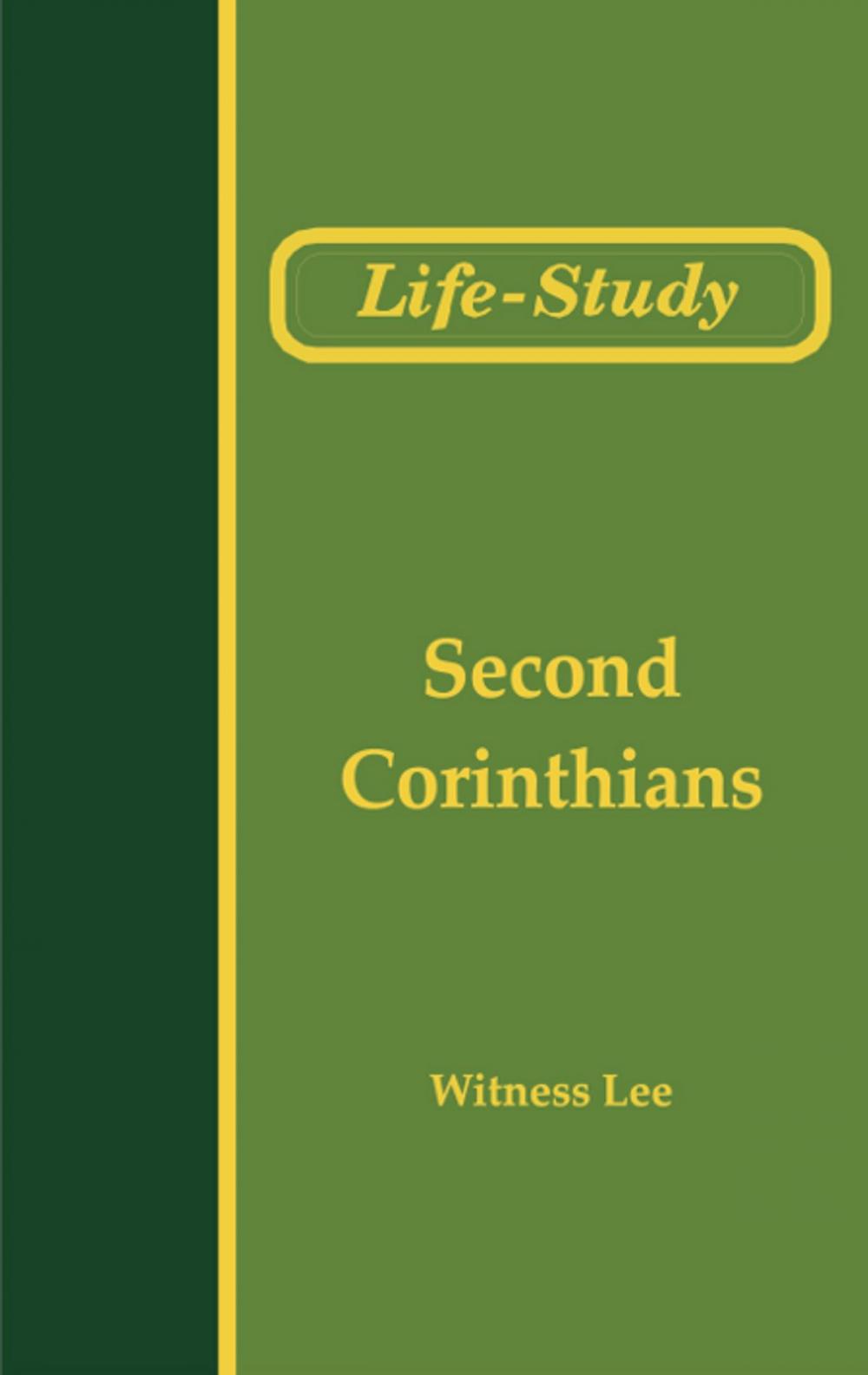 Big bigCover of Life-Study of Second Corinthians