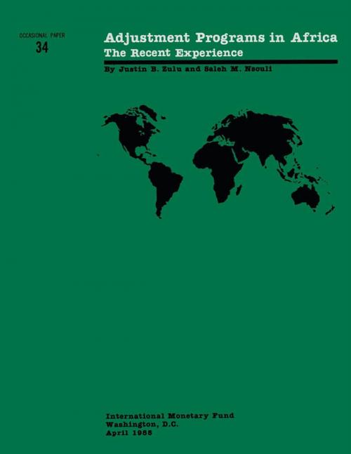 Cover of the book Adjustment Programs in Africa: The Recent Experience by Saleh Mr. Nsouli, Justin Zulu, INTERNATIONAL MONETARY FUND