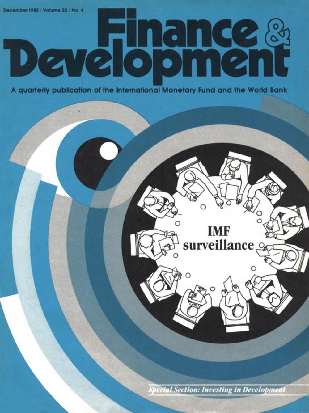 Big bigCover of Finance & Development, December 1985