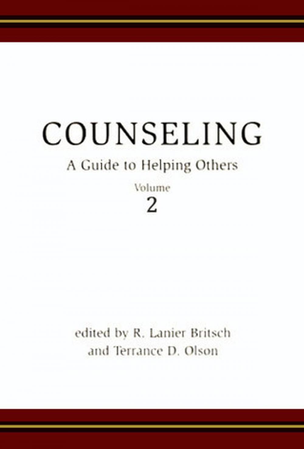 Big bigCover of Counseling: A Guide to Helping Others, Vol. 2