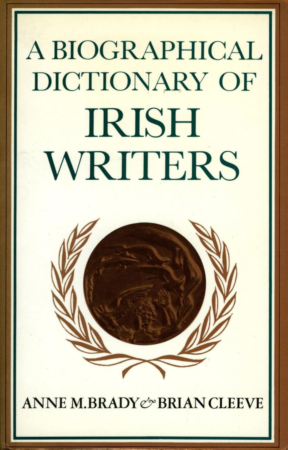 Big bigCover of A Biographical Dictionary of Irish Writers