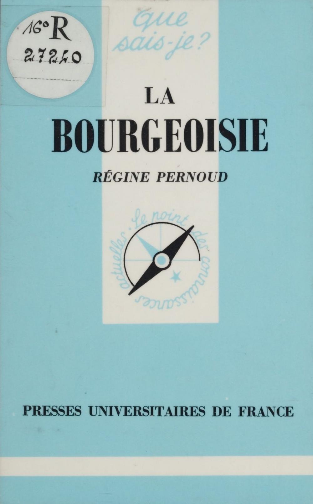 Big bigCover of La Bourgeoisie