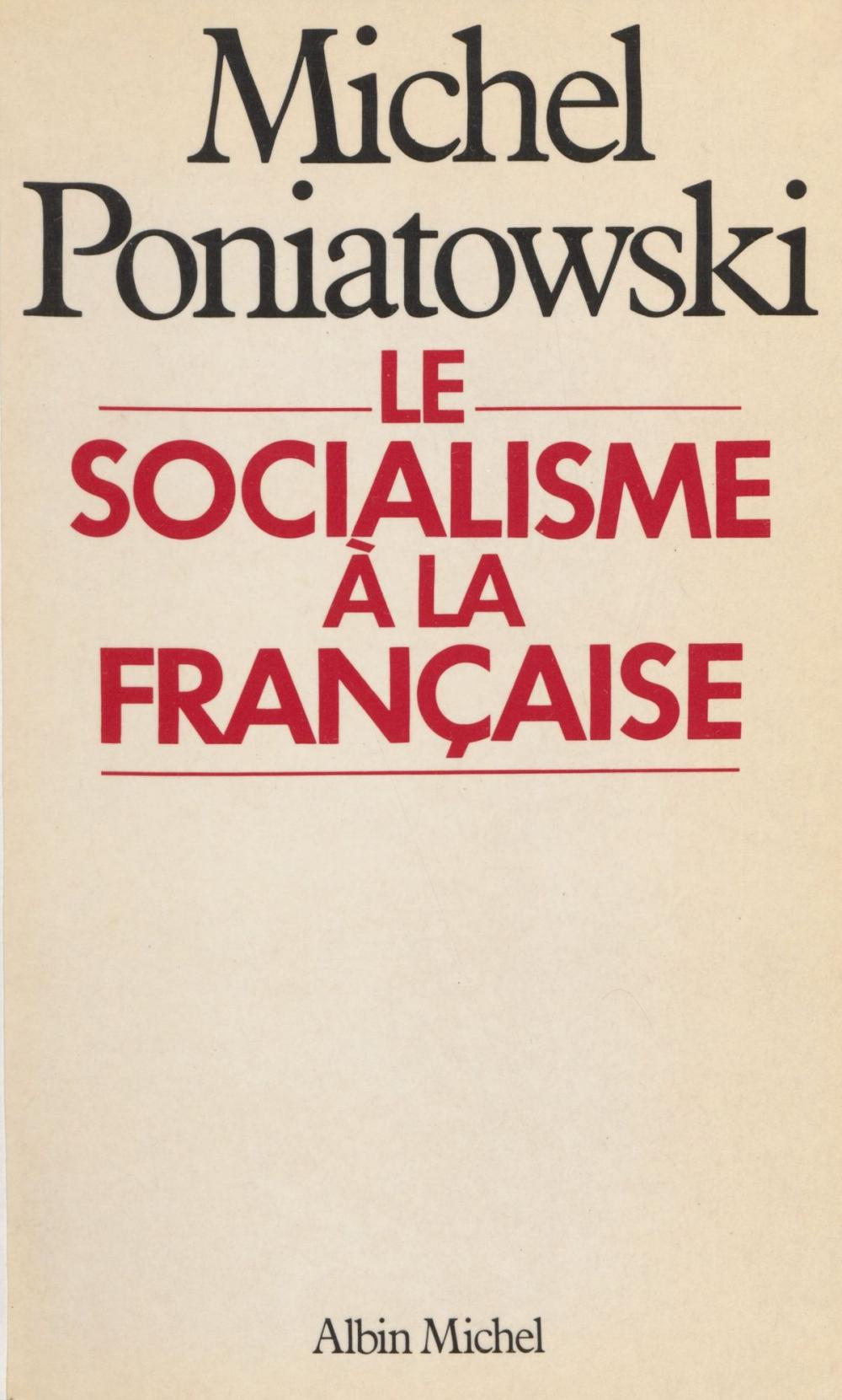 Big bigCover of Le socialisme à la française