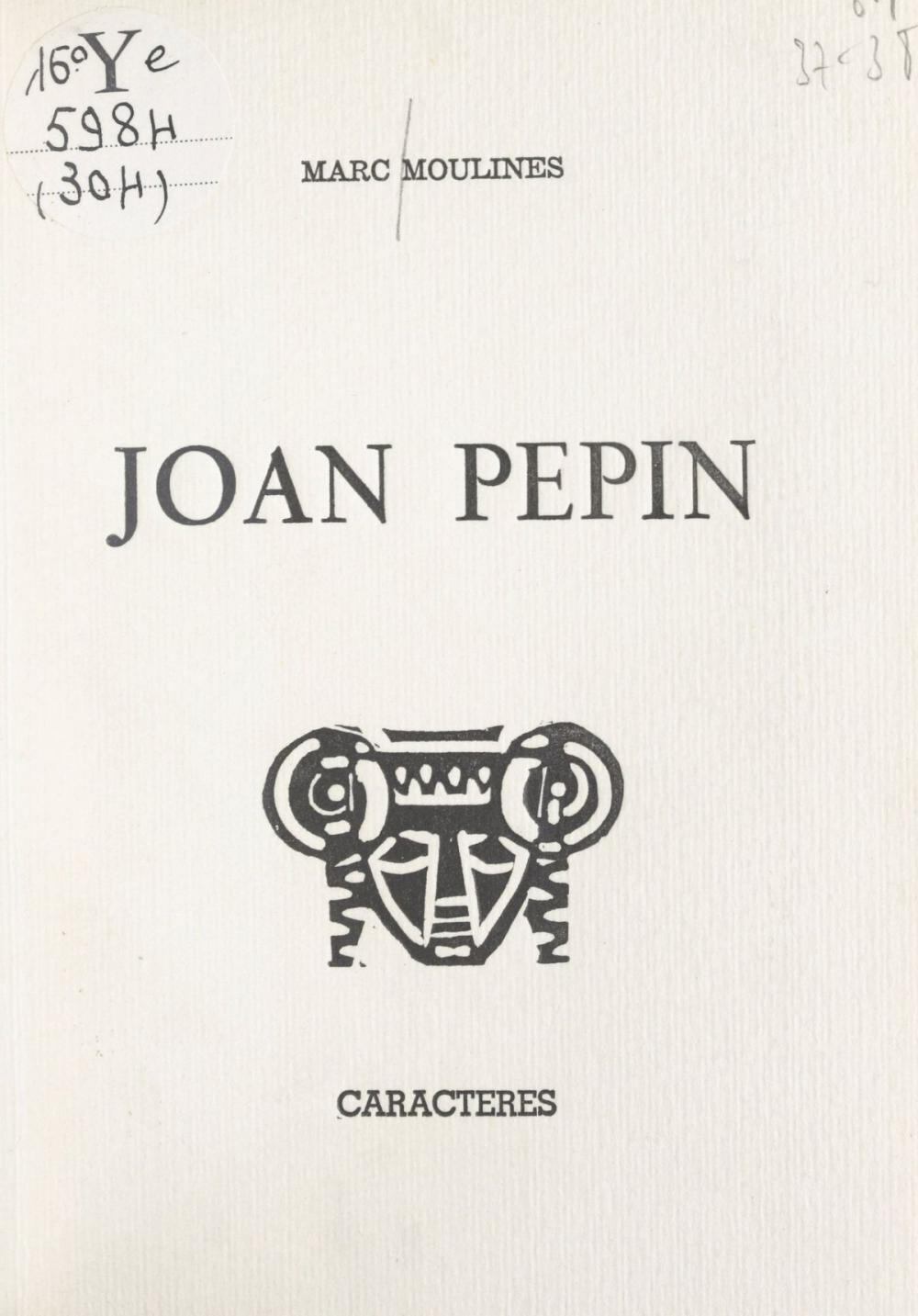 Big bigCover of Joan Pepin